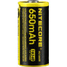 Аккумулятор NITECORE NL1665R 16340 (RCR123) 650 мА·ч, зарядка USB 17041