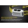 Налобный фонарь NITECORE NU10 Green High Performance, зелёный (15989)